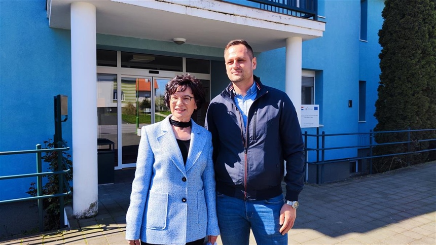 Mirjana Semenić Rutko i Filip Sušac